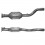 SEAT ALHAMBRA 1.8 05/98-05/04 Catalytic Converter
