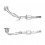 SKODA OCTAVIA 1.8 11/08-11/09 Catalytic Converter