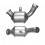 MERCEDES C200 2.1 06/03-03/08 Catalytic Converter