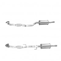 VOLKSWAGEN FOX 1.4 04/05-04/11 Centre Exhaust Box Silencer BM50618 + FK50618C