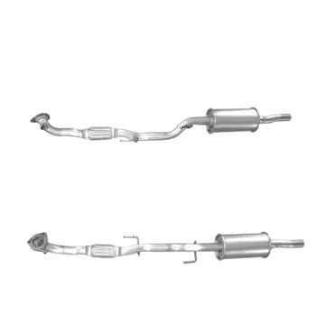 VOLKSWAGEN FOX 1.4 04/05-04/11 Centre Exhaust Box Silencer