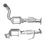 FORD GALAXY 2.2 11/10-04/15 Catalytic Converter