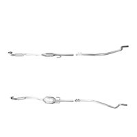 VAUXHALL COMBO 1.7 07/04-10/11 Catalytic Converter BM80531H