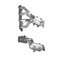 HYUNDAI ELANTRA 1.6 01/11-10/15 Catalytic Converter BM91956H + FK91956C