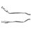 CHRYSLER VOYAGER 2.5 04/01-04/04 Catalytic Converter