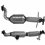 FORD GALAXY 1.8 03/06-07/12 Catalytic Converter