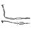 VAUXHALL VECTRA 2.0 04/02-03/05 Catalytic Converter