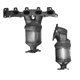VAUXHALL ASTRA 1.6 01/04-12/05 Catalytic Converter BM91424H
