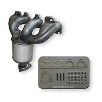 VAUXHALL ASTRA 1.4 09/00-02/01 Catalytic Converter BM91020