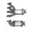 VAUXHALL MERIVA 1.6 01/03-06/10 Catalytic Converter