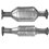 VAUXHALL ASTRA 1.4 10/91-08/98 Catalytic Converter