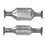 VAUXHALL CARLTON 2.4 09/88-03/94 Catalytic Converter
