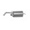 CHEVROLET MATIZ 1.0 01/05-03/11 Rear Exhaust Box Silencer