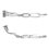 VOLKSWAGEN GOLF 2.3 12/00-02/01 Catalytic Converter