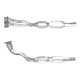 VOLKSWAGEN BORA 2.3 12/00-02/01 Catalytic Converter BM91232