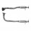 ROVER 414 1.4 10/89-03/96 Front Pipe