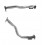AUDI 80 1.6 03/87-07/95 Front Pipe