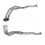VAUXHALL CALIBRA 2.0 01/90-07/97 Front Pipe