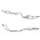 MERCEDES 220E 2.2 10/92-07/93 Catalytic Converter