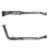 VOLVO 240 2.3 08/89-08/93 Front Pipe