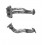 VOLKSWAGEN GOLF 2.0 01/92-07/93 Front Pipe