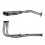 VAUXHALL VECTRA 1.8 09/95-04/02 Front Pipe