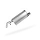 SMART FORFOUR 1.3 06/04-06/06 Rear Exhaust Box Silencer