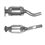 FIAT SEICENTO 0.9 05/98-10/00 Catalytic Converter