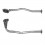 VAUXHALL VECTRA 1.8 03/99-04/02 Front Pipe