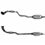 VAUXHALL ASTRA 1.6 02/98-08/00 Catalytic Converter