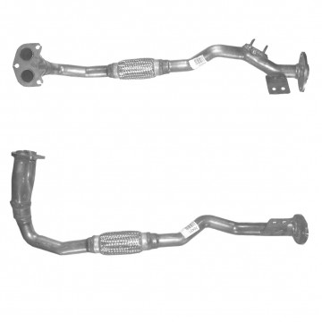 TOYOTA COROLLA 1.3 05/92-05/95 Front Pipe