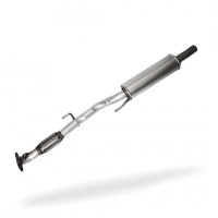 SKODA RAPID 1.4 07/12-05/15 Centre Exhaust Box Silencer EAU507