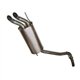 VOLKSWAGEN Caravelle 1.9 01/96-07/96 Rear Exhaust Box Silencer EVW500