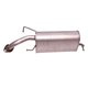 CHEVROLET KALOS 1.4 04/08 on Rear Exhaust Box Silencer ECV4004