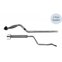 VAUXHALL MERIVA 1.6 05/03-06/10 Centre Exhaust Box Silencer BM50154 + FK50154C