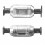HYUNDAI LANTRA 1.8 10/92-10/95 Catalytic Converter