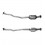 VAUXHALL ASTRA 1.8 06/93-08/98 Catalytic Converter
