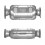 NISSAN 100NX 1.6 10/92-08/95 Catalytic Converter