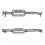 VAUXHALL CALIBRA 2.0 01/90-07/97 Catalytic Converter
