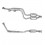 MERCEDES C280 2.8 06/97-03/99 Catalytic Converter