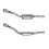 PEUGEOT 406 1.8 04/99-12/04 Catalytic Converter