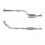 MERCEDES SLK200K 2.0 02/00-02/01 Catalytic Converter