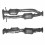ALFA ROMEO SPIDER 3.0 10/00-02/01 Catalytic Converter